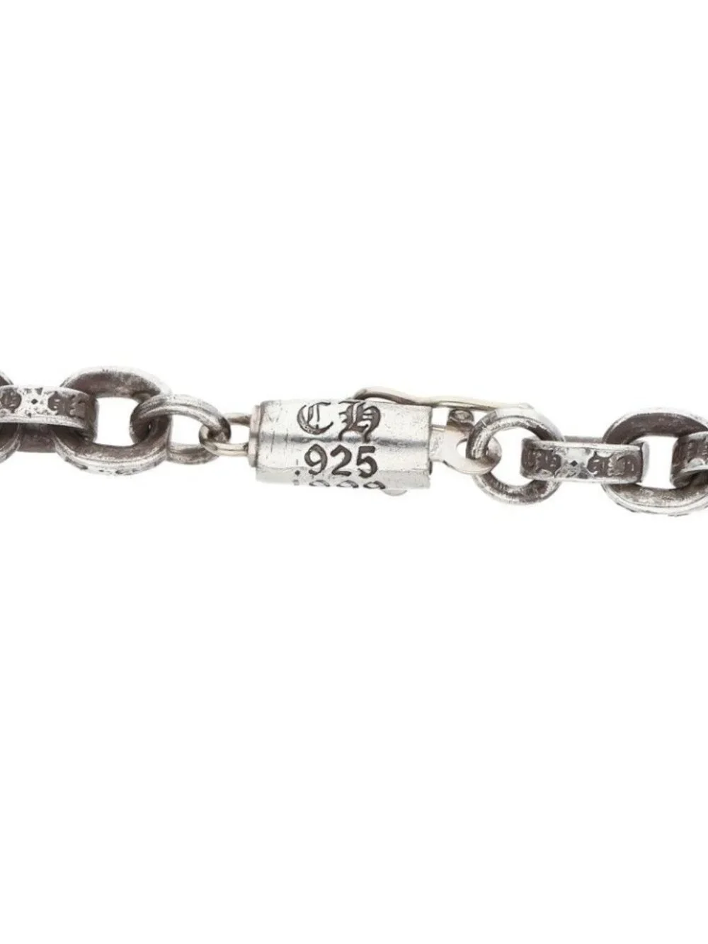 Chrome Hearts Paper Chain 24 Silver Necklace